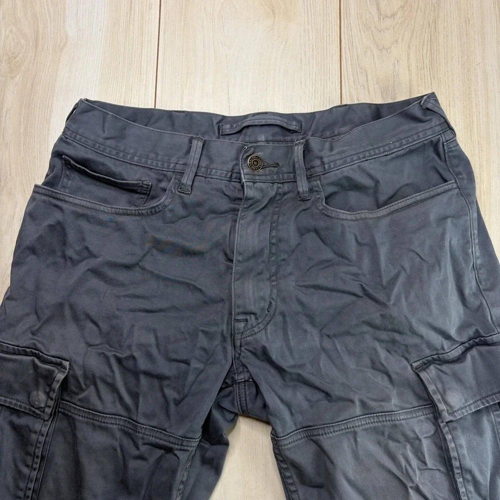 Polo Ralph Lauren Cargo Joggers Straight Fit Mens 31x32 Green Cotton